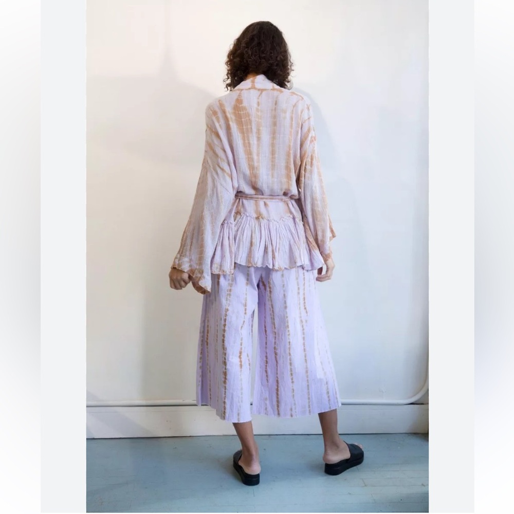 Free People Daydream Tie Dye Culotte Pants - Picture 2 of 7